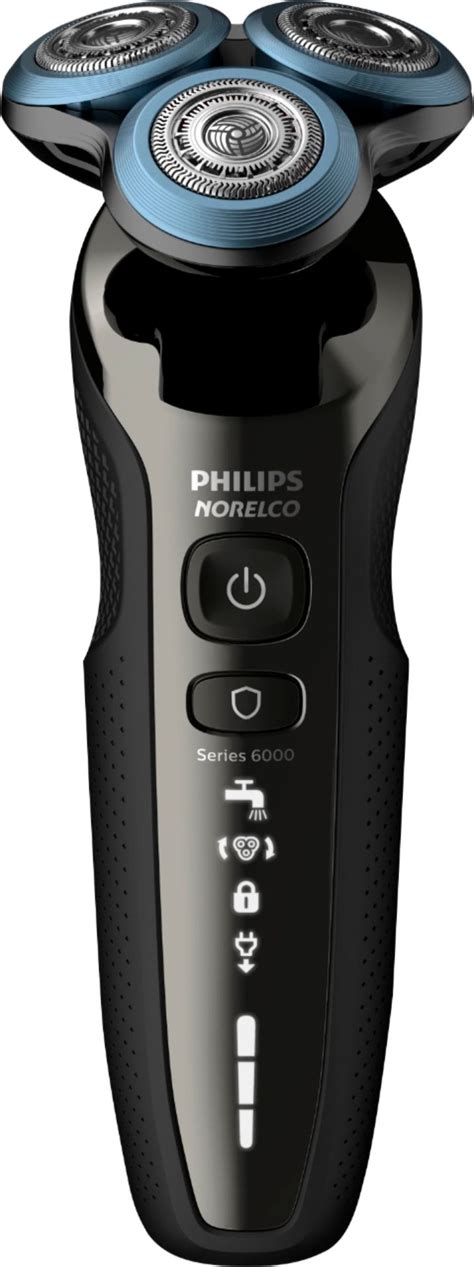 Philips Norelco Series 6000 SmartClick Wet/Dry Electric Shaver Black S6880/81 - Best Buy