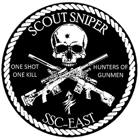 Scout Sniper SSC-East Unit Logo