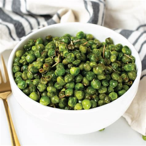 Recipe for Green Peas - Vegan + Paleo - clean cuisine