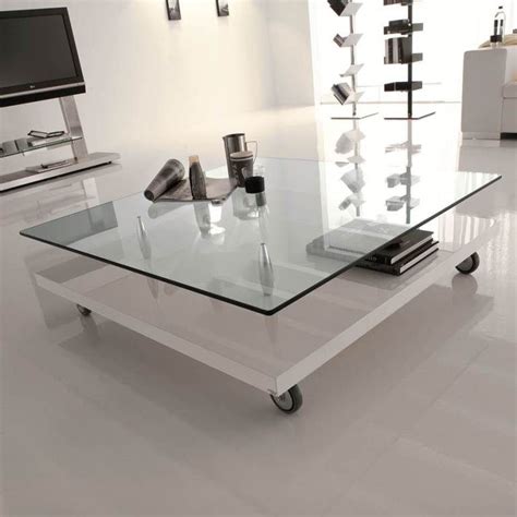 Beautiful Square Glass Coffee Table Decor Also Square Cocktail Table ...