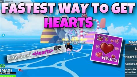 🤯How To Get Hearts Fast in Blox Fruits (FASTEST WAY) | Update 19 - YouTube