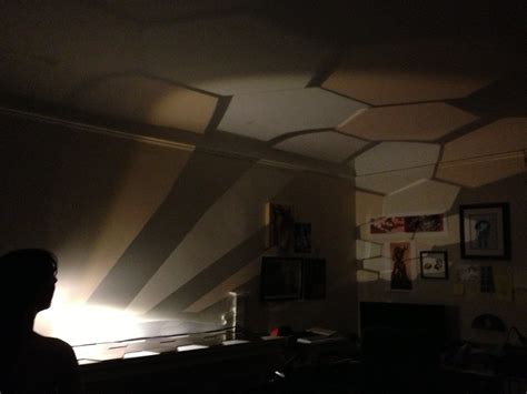 Hexagon Projector | Ikea LED lamp, ikea mirrors, endless fun… | Micah Elizabeth Scott | Flickr