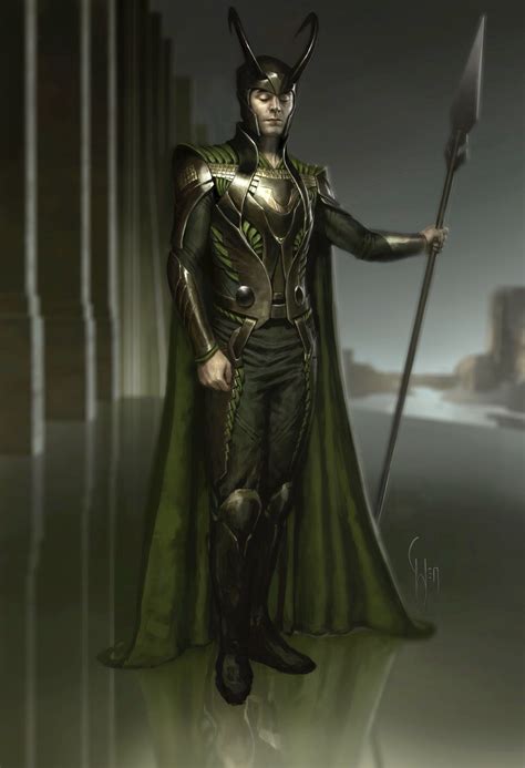 Loki (Design by Charlie Wen @charliewen_art for Thor 1) | Loki marvel ...