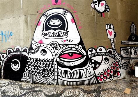 São Paulo, Brasil - Street Art & Graffiti - This is from the Centro ...