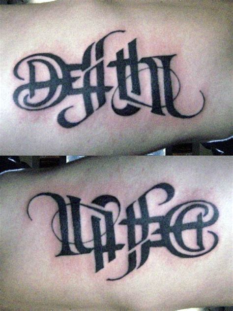 50 Life Death Tattoo Designs For Men - Masculine Ink Ideas