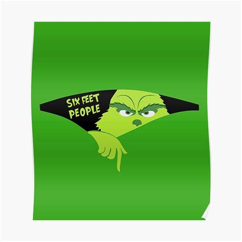 "grinch ew people(grinch meme)" Poster for Sale by SMDvv | Redbubble