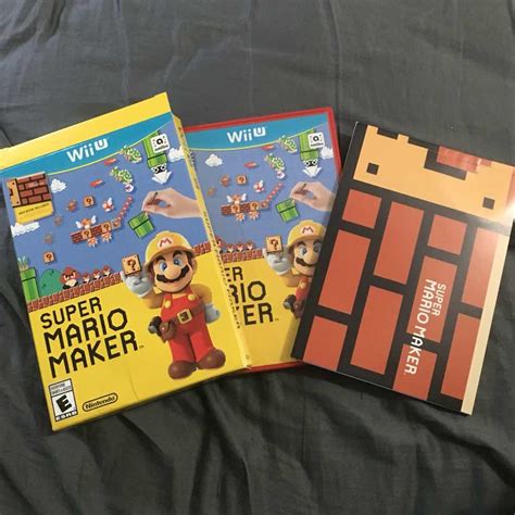 Super Mario Maker Wii U - Wii U Games (Like New) - Gameflip