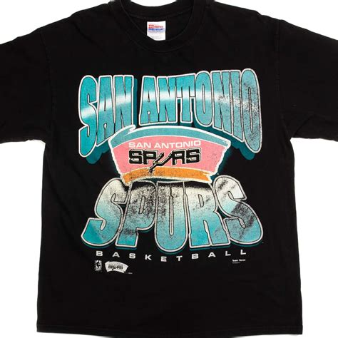 VINTAGE NBA SAN ANTONIO SPURS TEE SHIRT SIZE LARGE – Vintage rare usa