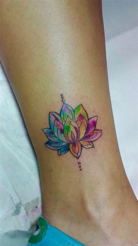 Lotus Watercolor Tattoo Images - Lotus Watercolor Tattoo Images