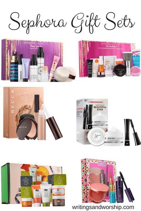 Writings & Worship - Top Sephora Gift Sets for all budgets // Blogmas 10 - Writings & Worship