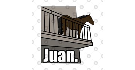 Juan Horse on Balcony Dank Meme - Juan Horse - Hoodie | TeePublic