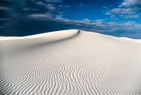 Surreal White Sand Dune Landscapes by Navid Baraty