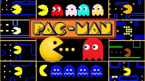 PAC-MAN Versions Comparison||70 Ports - YouTube