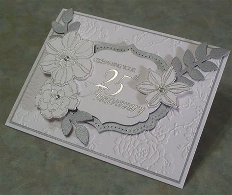 Handmade 25th Anniversary Card Stampin Up Secret by WhimsyArtCards | Cards | Pinterest | Gardens ...