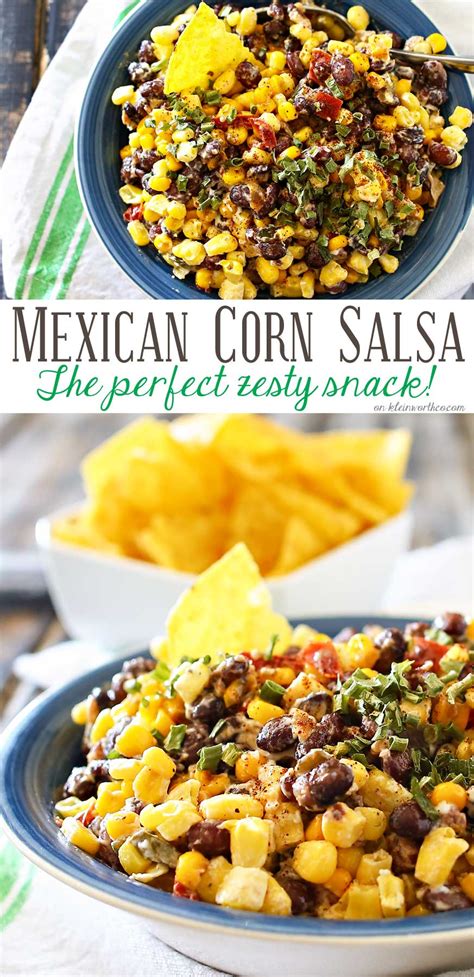 Mexican Corn Salsa - Yummi Haus