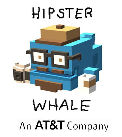 Hipster Whale logo with ATT byline by Appleberries22 on DeviantArt