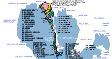 List of Barangays in Binangonan, Rizal - Living in Rizal: Guide to your new home