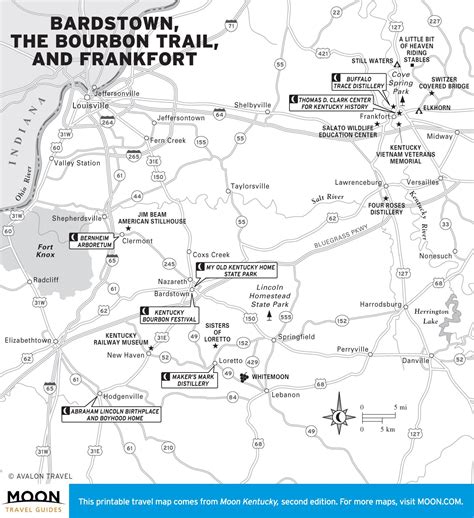 Kentucky bourbon trail map – Artofit