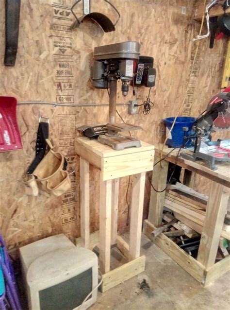 Drill Press Stand | Drill press stand, Drill press, Diy projects