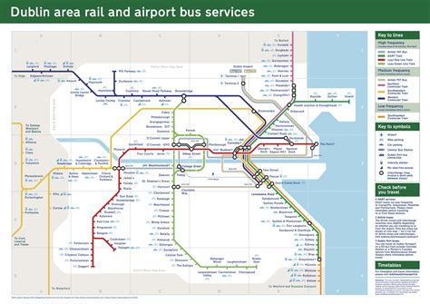 Dublin Train Map - DART, Commuter, Luas and Airlink — Dublin Public ...