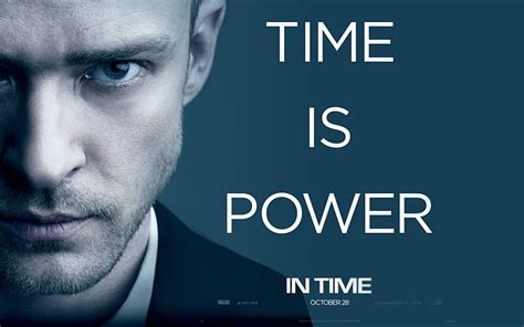 In Time (2011), poster, movie, Justin Timberlake, in time, man, fantasy ...