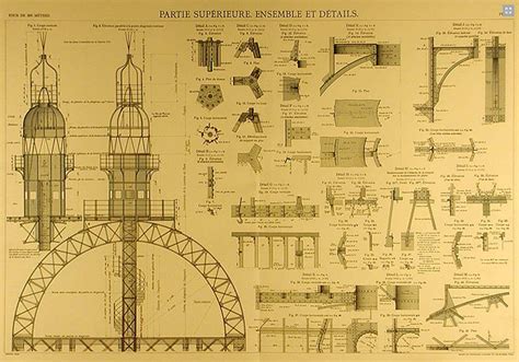 Design Inspiration: The Official Eiffel Tower Blueprints | Bit Rebels