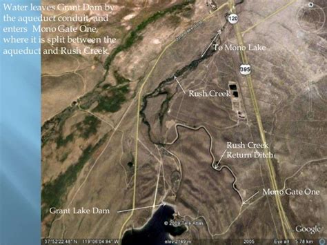 Los Angeles Aqueduct System Map