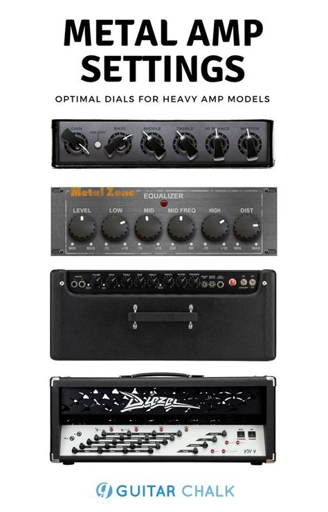 Optimal metal amp settings for guitar players, https://www.guitarchalk.com/metal-amp-settings/ # ...