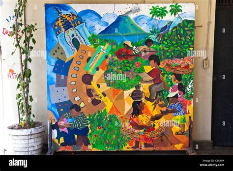 Mural Painting, San Salvador, El Salvador Stock Photo: 39649090 - Alamy