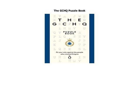 The GCHQ Puzzle Book