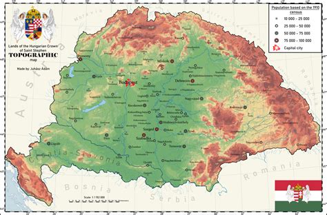 Kingdom of Hungary, 1910 - Maps on the Web