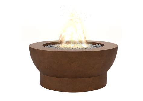 Pedestal Bowl Fire Pit | CopperSmith Custom Fire Pits