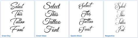 Aggregate more than 77 design tattoo lettering fonts best - mncb.edu.vn