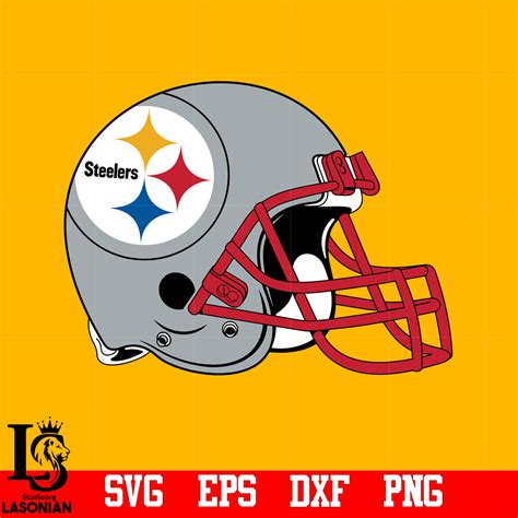 pittsburgh steelers helmet svg,eps,dxf,png file – lasoniansvg