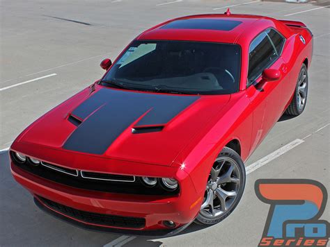 HOOD 15 | Dodge Challenger Stripes | Challenger Decals | Challenger ...