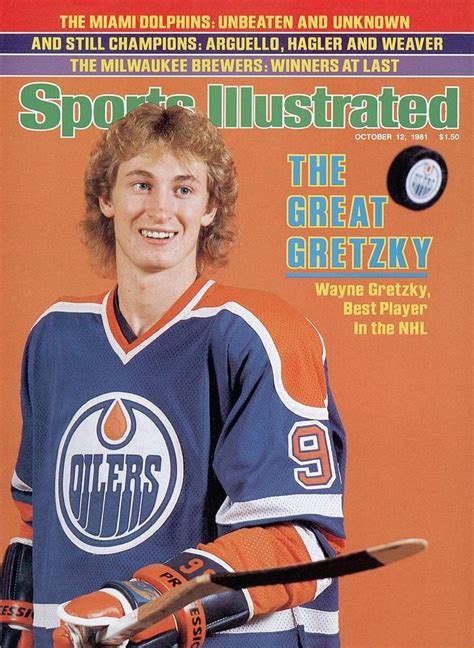 Edmonton Oilers Wayne Gretzky Sports Illustrated Cover Photograph by ...