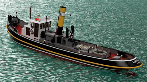 Turkmodel Tugboat Liman 2 - WoodenModelShipKit