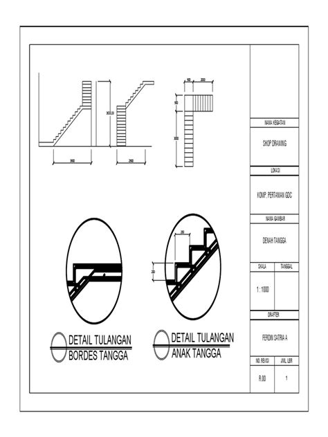 Denah Tangga | PDF