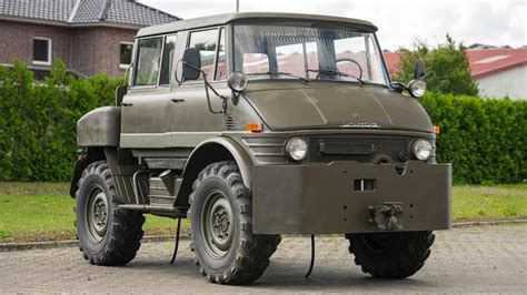 This Weird Military Mercedes-Benz Unimog Is For Sale