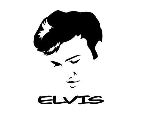 Elvis Presley Vinyl Decal Vinyl Sticker Bumper Sticker | Etsy