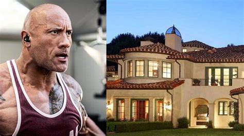 How much is Dwayne Johnson's house worth?