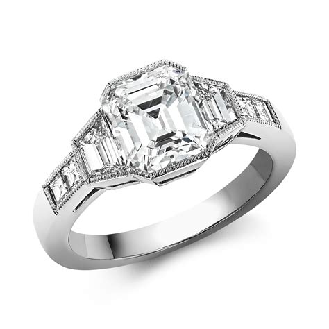 Art Deco Style Wedding Rings Discount | bellvalefarms.com