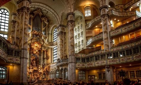 Interior view of the Frauenkirche I by pingallery on DeviantArt