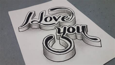 I Love You In Graffiti Writing