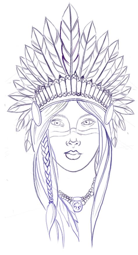 Headdress Tattoo, Native American Drawing, Mother Nature Tattoos, Intimate Tattoos, Rose Tattoos ...