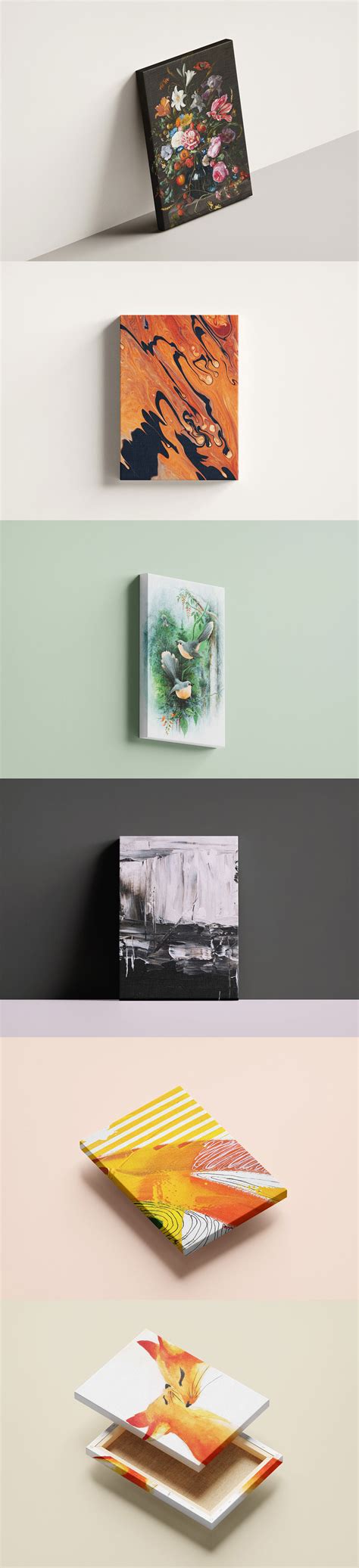 Free Canvas Mockup PSD | Mockuptree