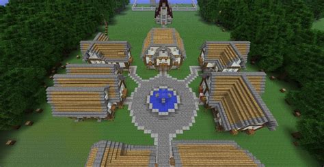 Village /Town Minecraft Map