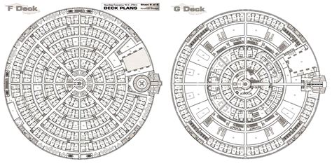 U.S.S Enterprise NCC-1701A Deck Plans