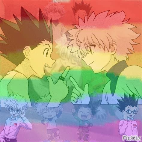 Gon + Killua - GIF animado gratis - PicMix