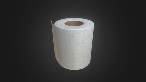 Simple Toilet Paper 2.0 - Download Free 3D model by Blender3D [448e578 ...